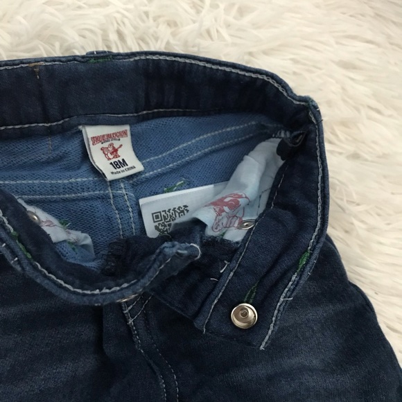 💕 True Religion Toddler Denim Straight Pants 💕 - Picture 4 of 6